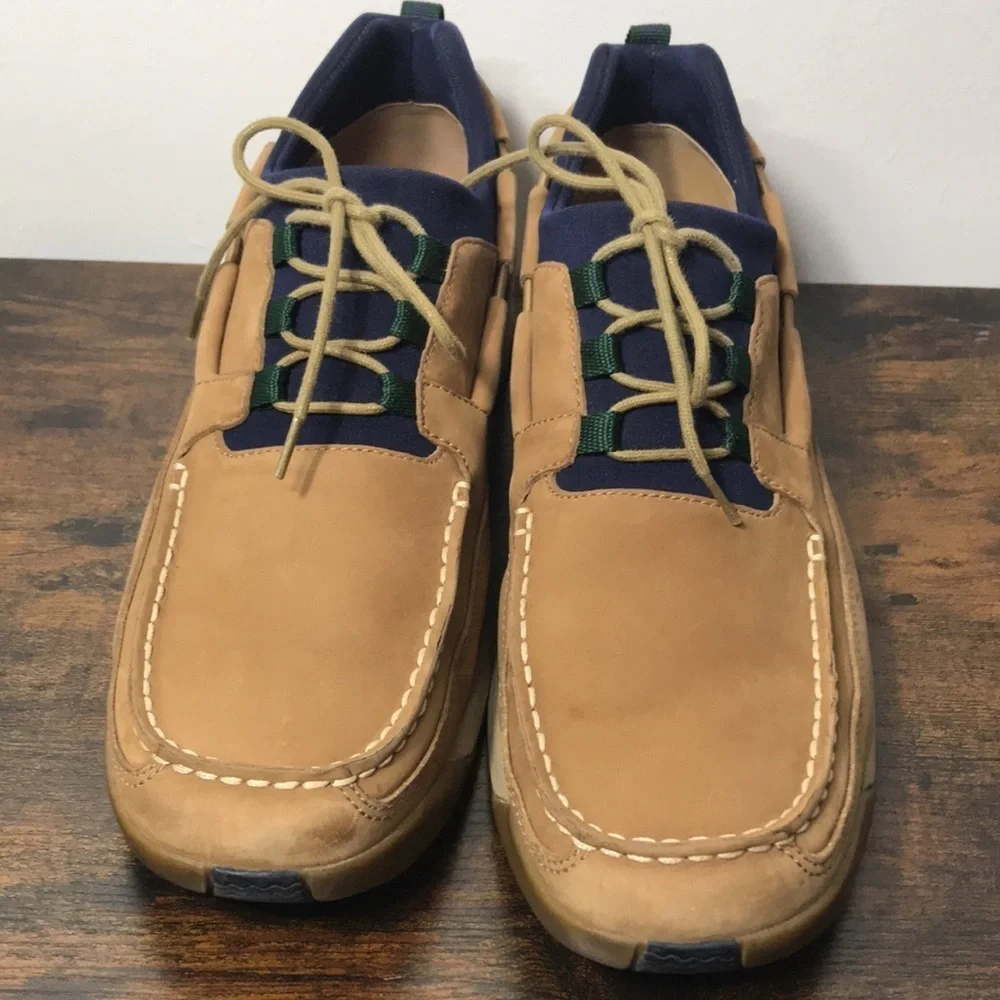 Cole Haan Country Mens Suede Leather Loafers Size 11.5 Comfort Boat Shoes Mature